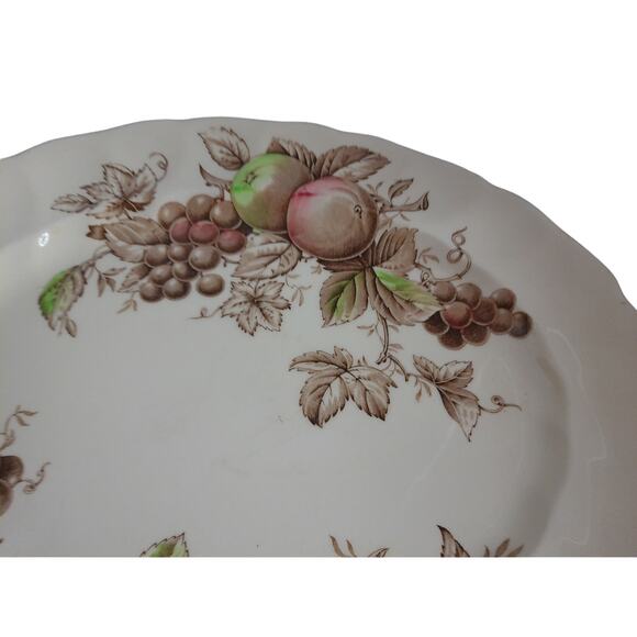 Vintage Johnson Bros Harvest Time Oval Platter 14" - Picture 3 of 7